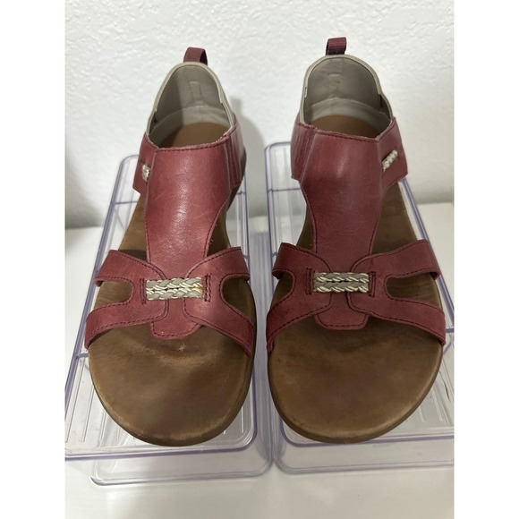 Merrell Port Leather Womens Walking Sandals Casual Comfort - Size 8 - Picture 1 of 7